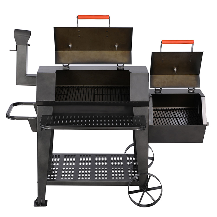 Griglie per barbecue resistenti per braciere in acciaio Corten per cucinare all'aperto