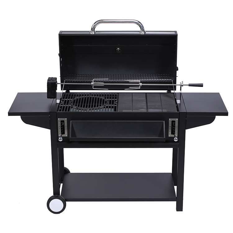 Barbecue a carbone deluxe con carrello