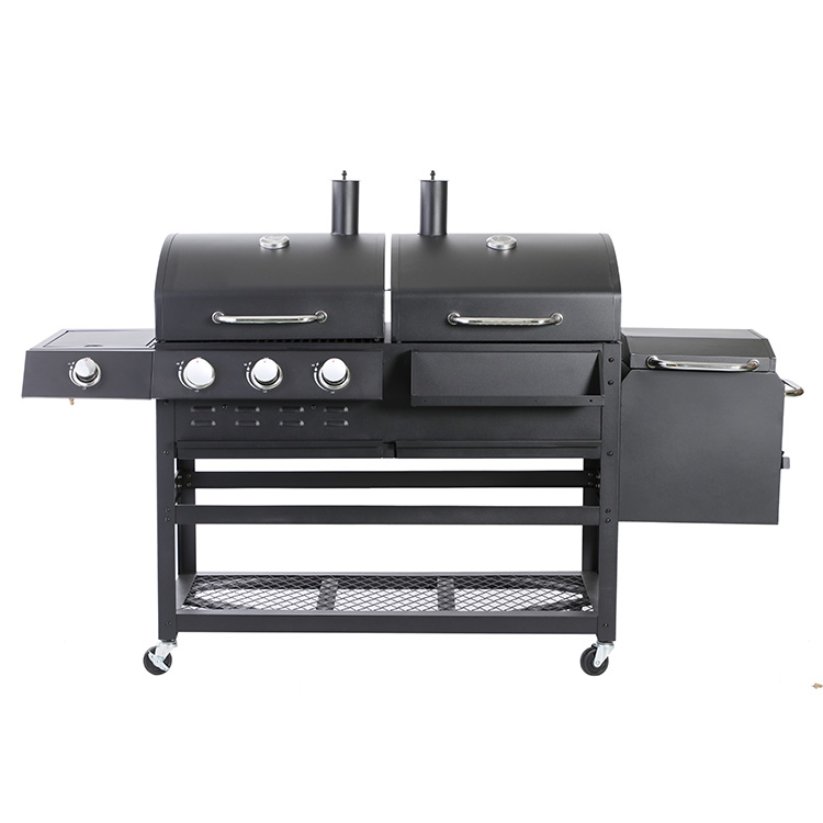 Griglia per barbecue Deluxe a gas e carbone